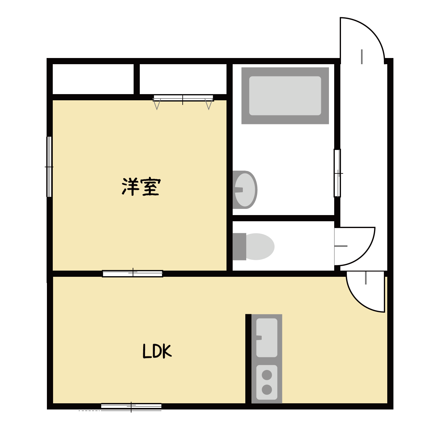 1LDK