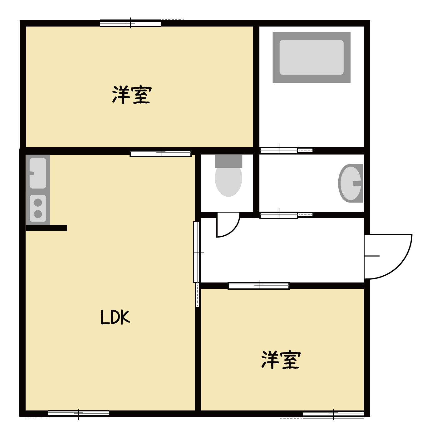 2LDK