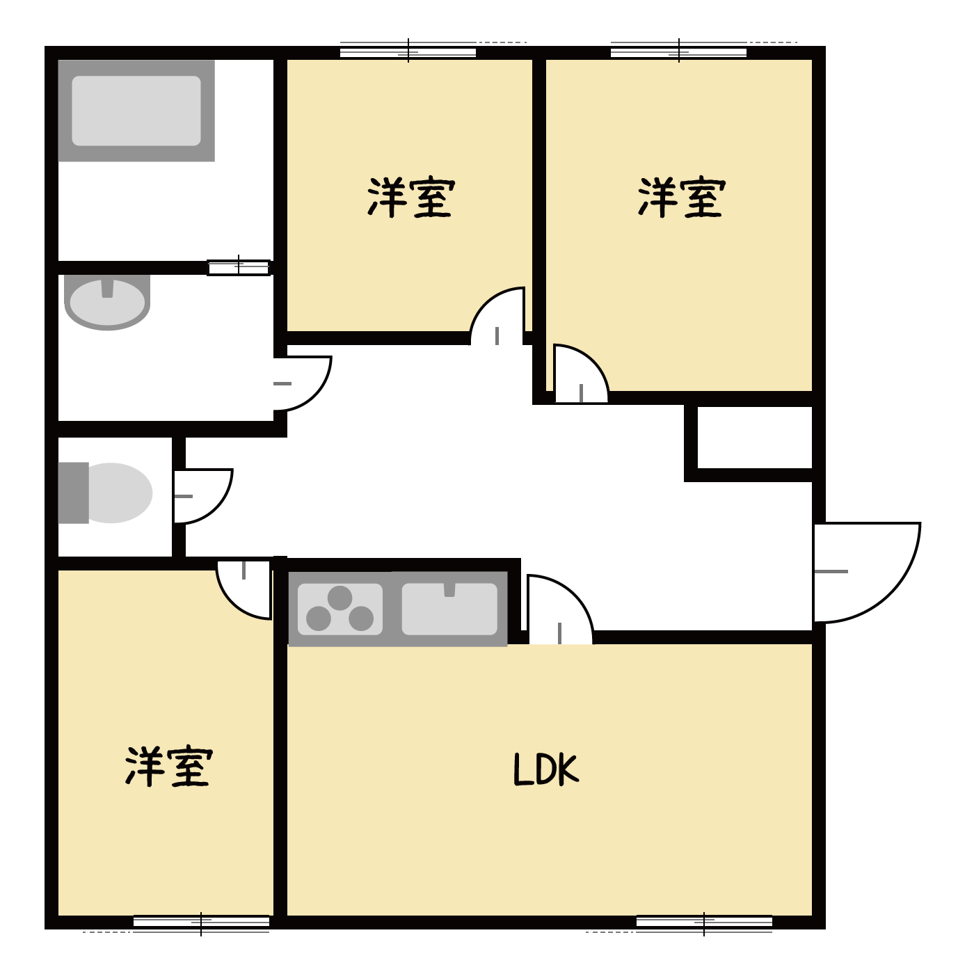 3LDK