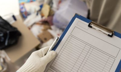 遺品整理をする部屋の調査