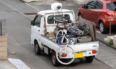 不用品回収車